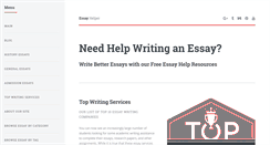 Desktop Screenshot of essay-helper.com